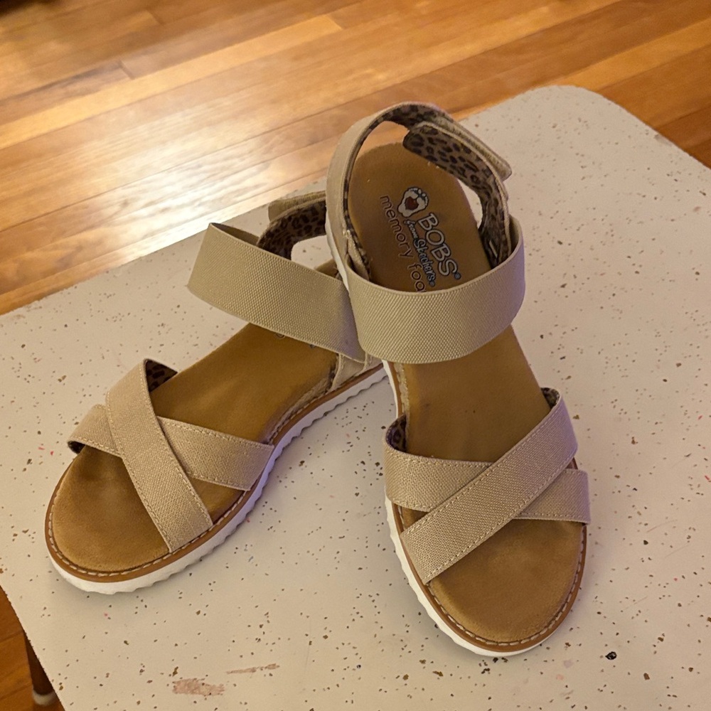 BOBS from Skechers Beige Sandals